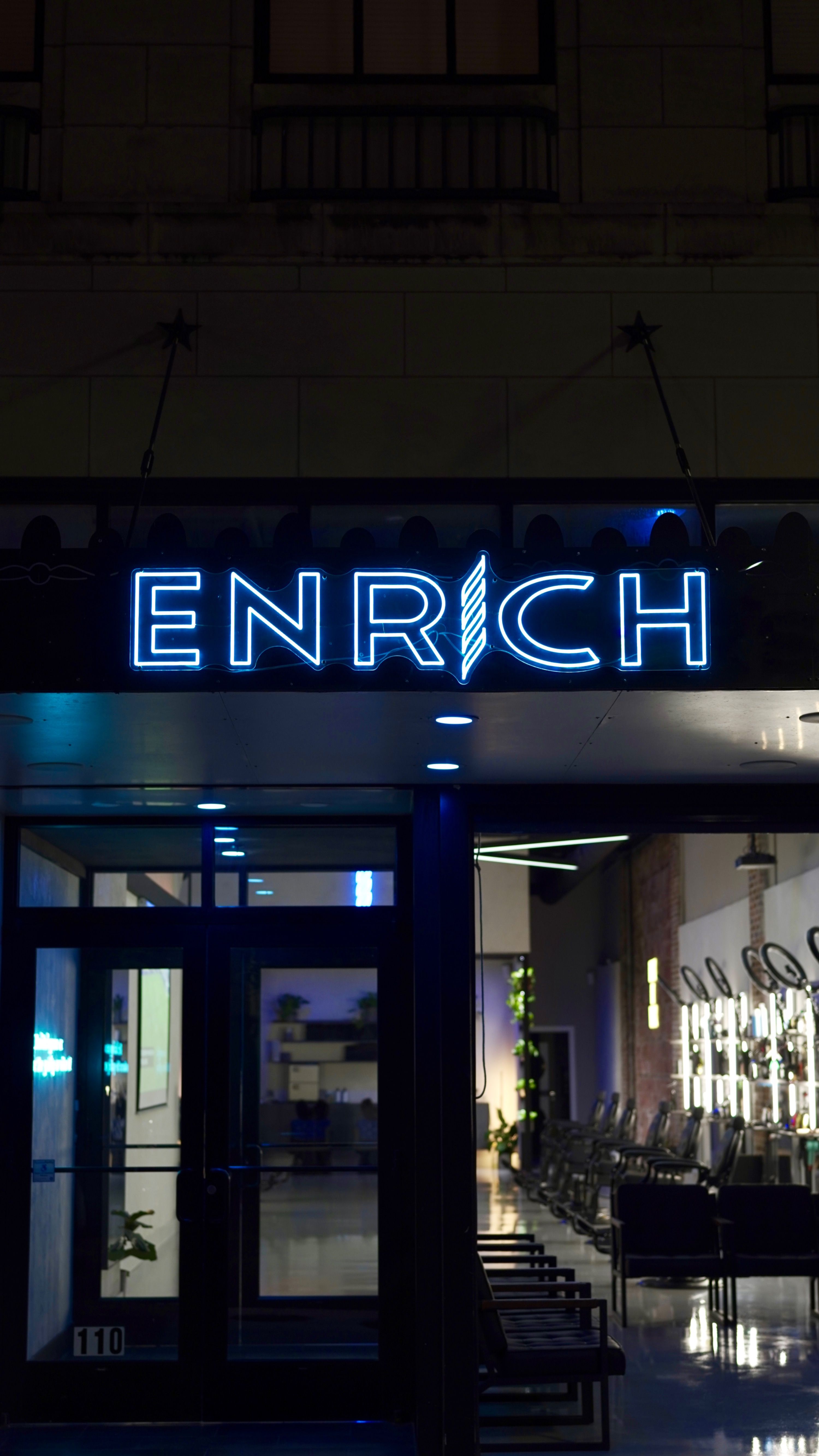 Enrich Barbershop on the square