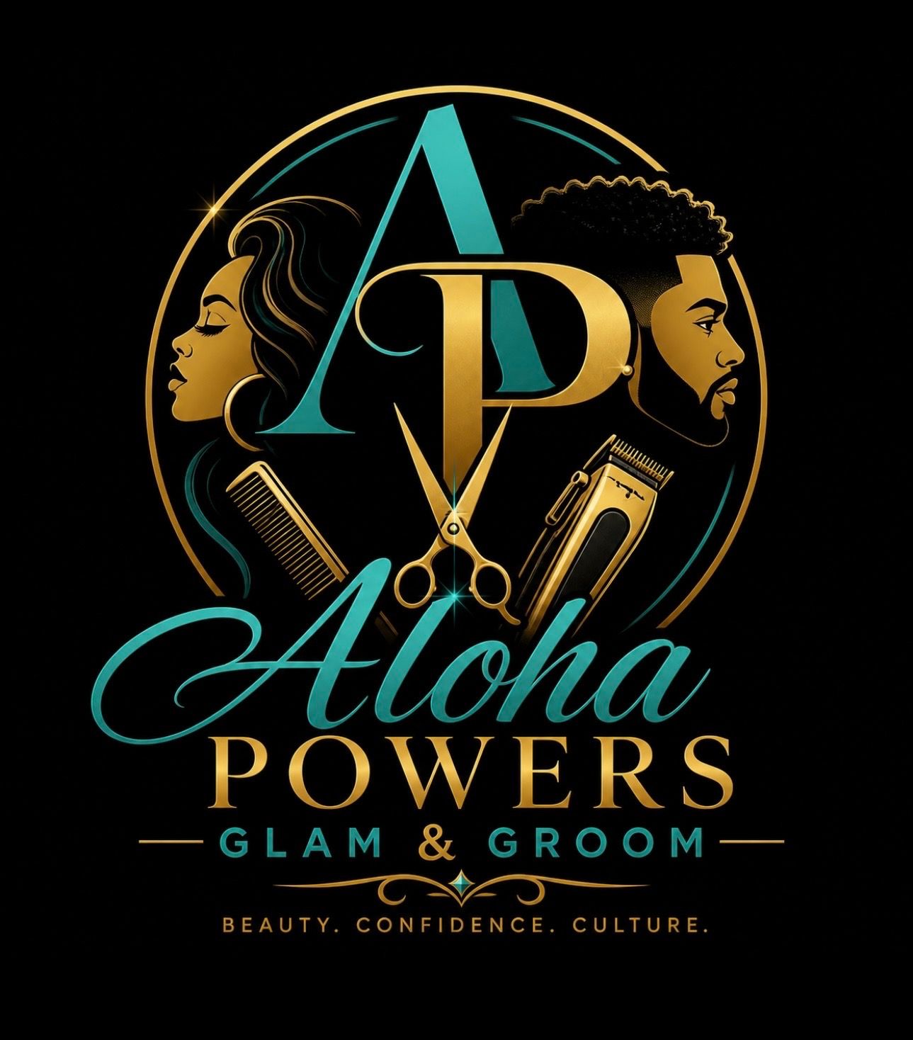 Aloha Powers Glam & Groom