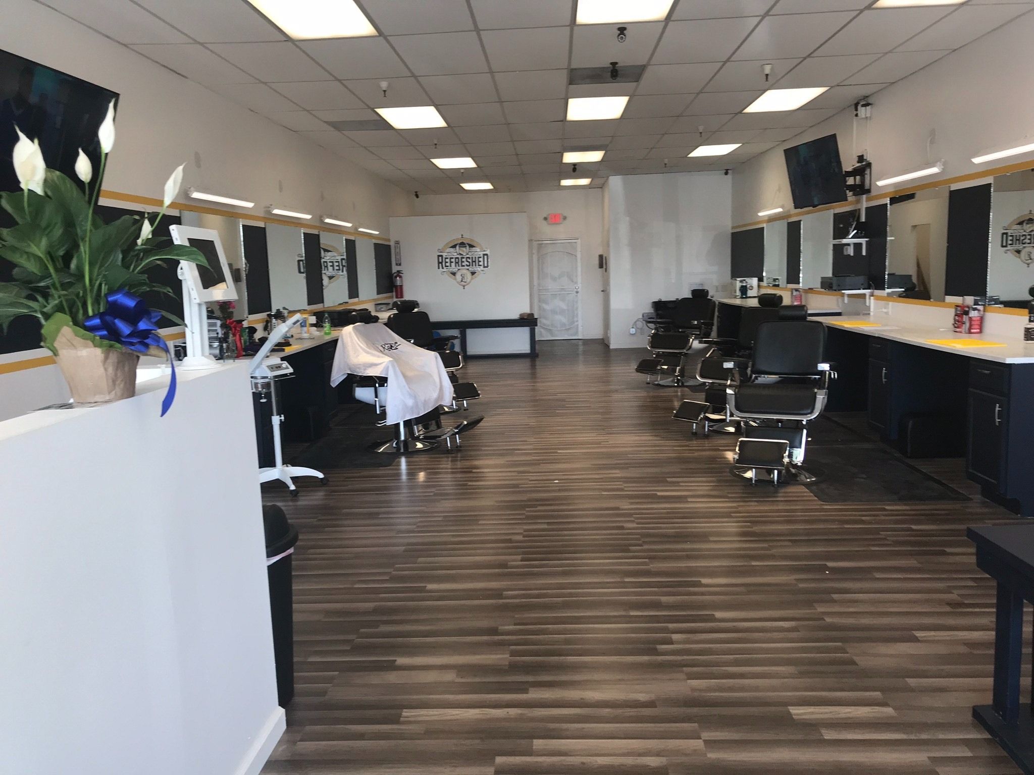 Refreshed barbershop