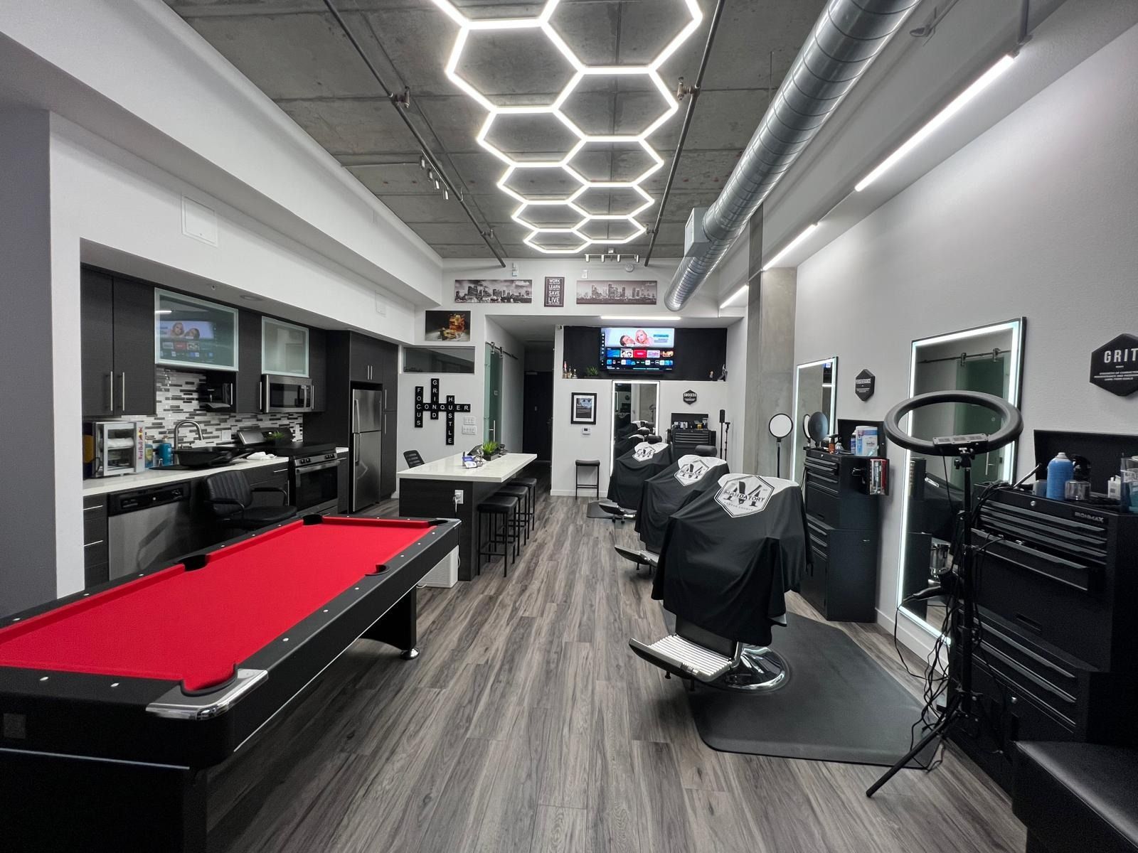 Mandatory Barber Lounge