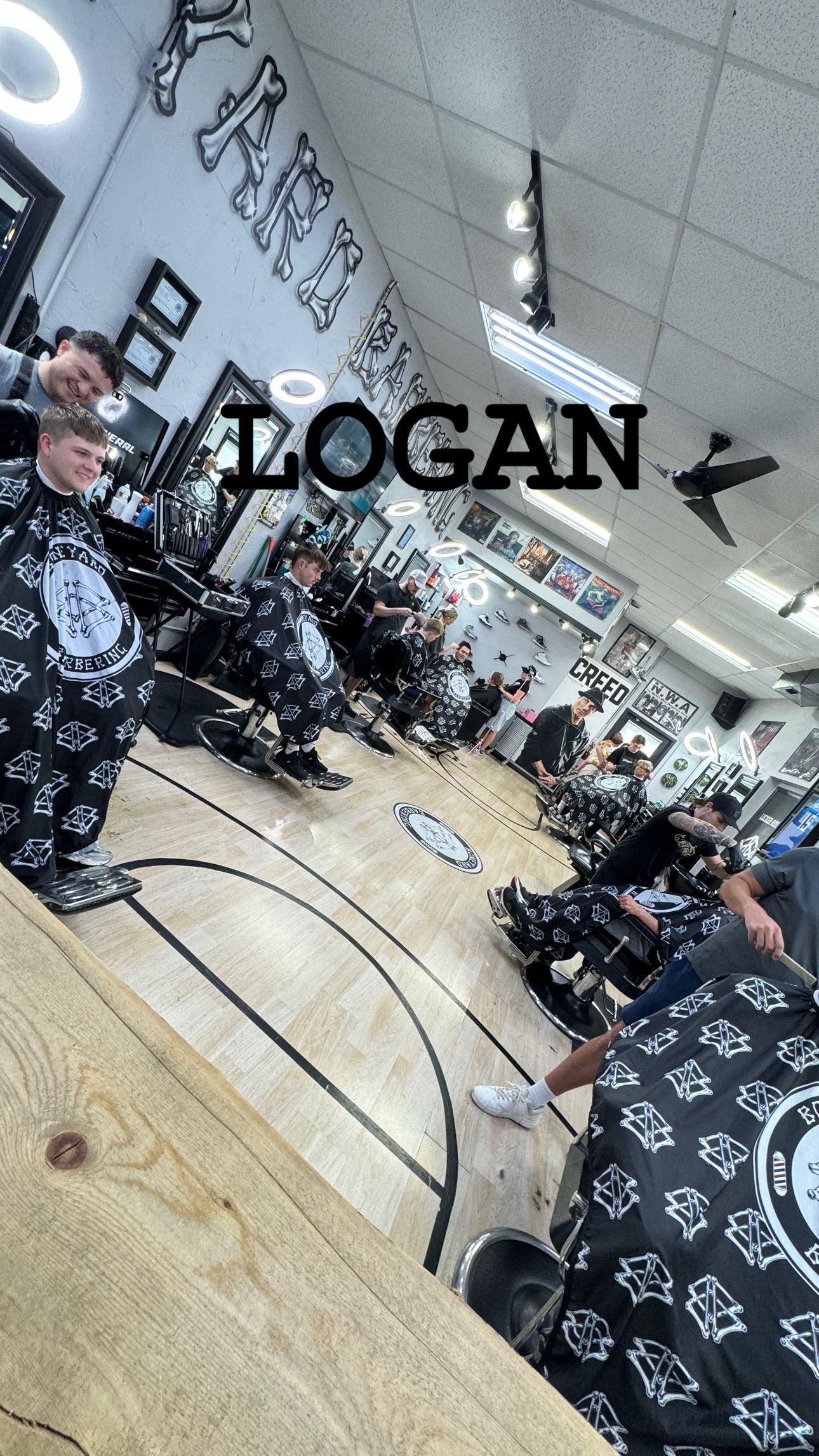 Boneyard Barbering - Logan