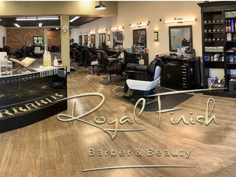 KJ’s Barbershop presents “Royal Finish”