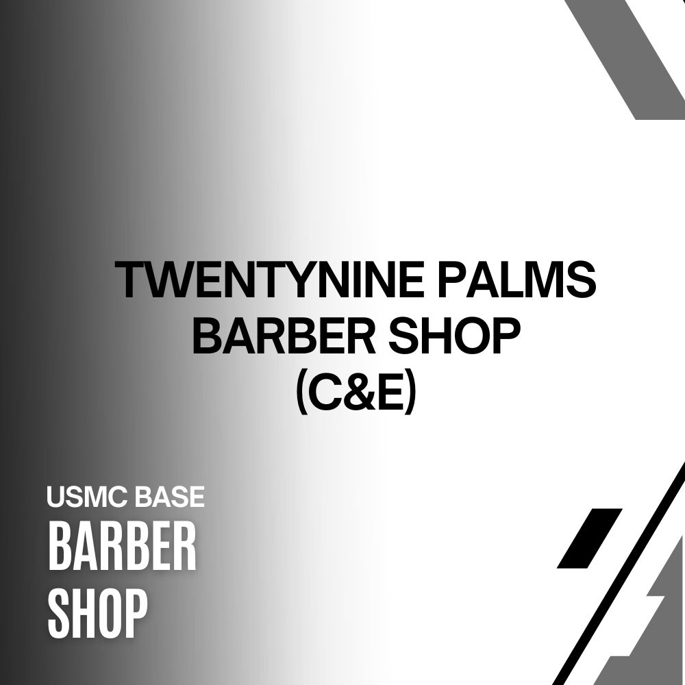 TWENTYNINE PALMS BARBER (C&E EXCH)